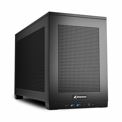 SHARKOON CASE REBEL C20 MINI ITX SLOT PER 9 VENTOLE CAPACITA SCHEDA VIDEO FINO A 36,5 CM LUNGHEZZA - Disponibile in 3-4 giorni lavorativi