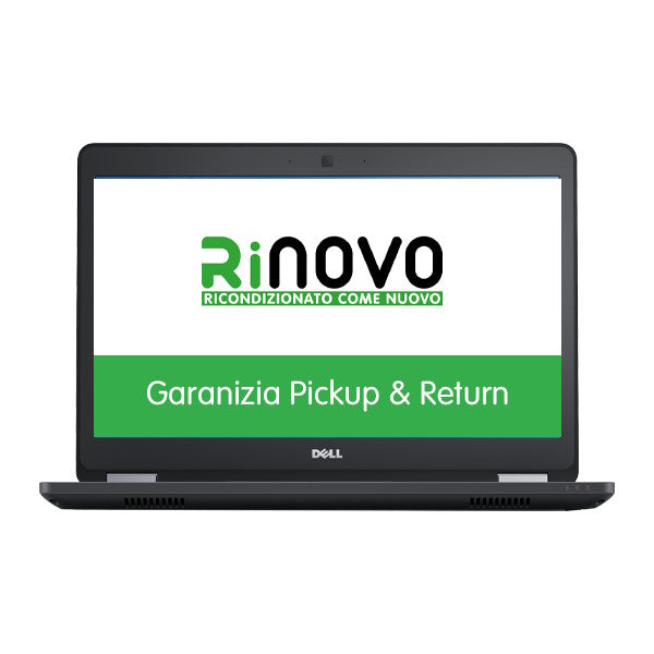 PC Notebook Ricondizionato RINOVO NB DELL REFURBISHED LATITUDE E5470/5480 i5-6X00U 8GB DDR4 240GB SSD HDMI 14 NO DVD W10PR 1Y - Disponibile in 3-4 giorni lavorativi Rinovo