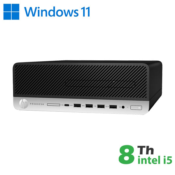 PC Desktop ricondizionato RINOVO HP PC 600G4-400G5 SFF I5-8X00 DDR4 16GB SSD 480GB W11P NO DVD GRADE A 1Y - Disponibile in 3-4 giorni lavorativi