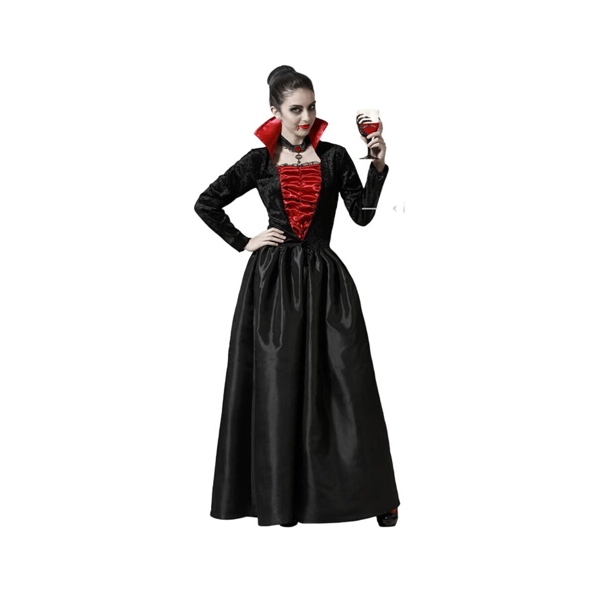 Costume per Adulti Vampiro Donna Adulti Taglia:M/L - Disponibile in 3-4 giorni lavorativi