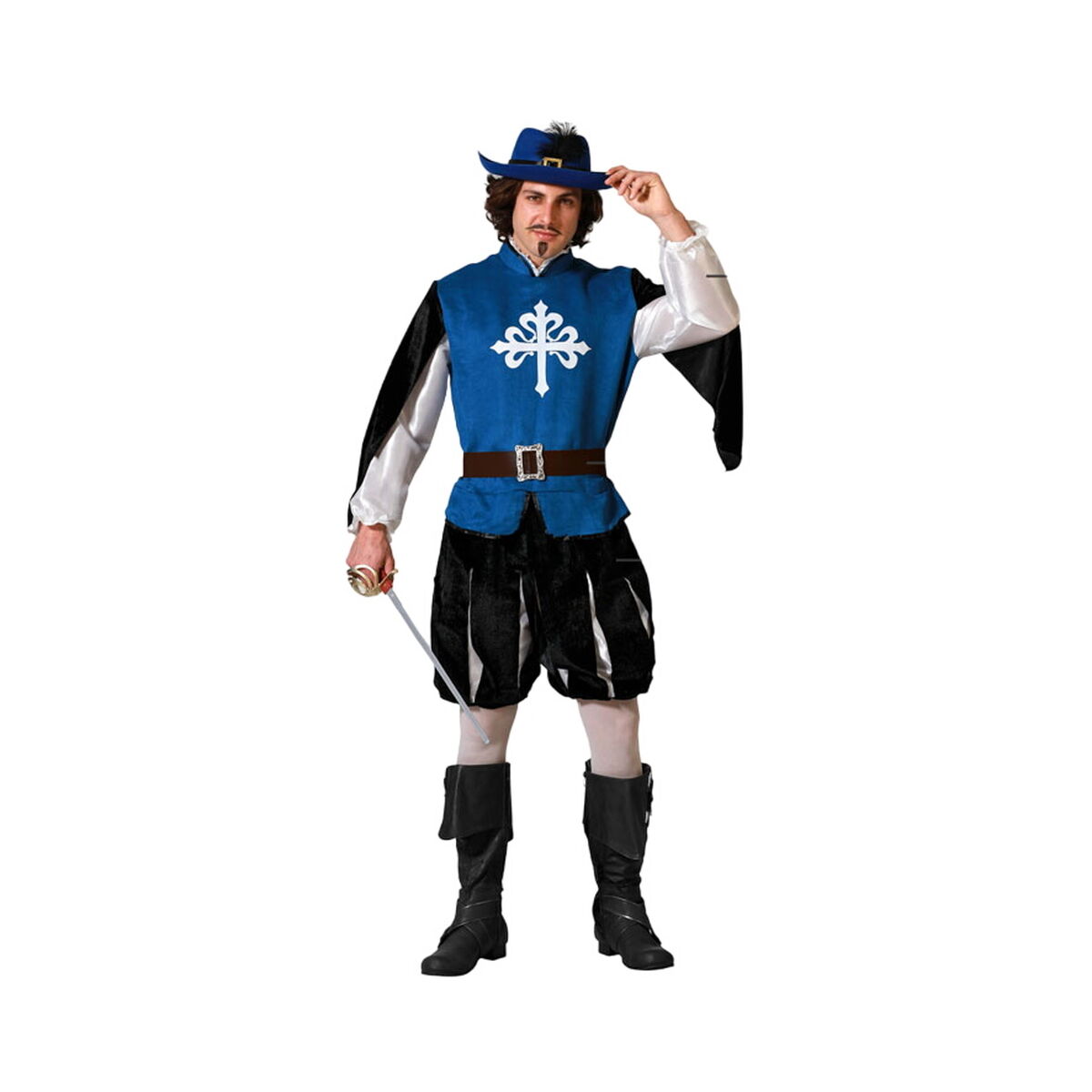 Costume per Adulti Moschettiere Taglia:XL - Disponibile in 3-4 giorni lavorativi