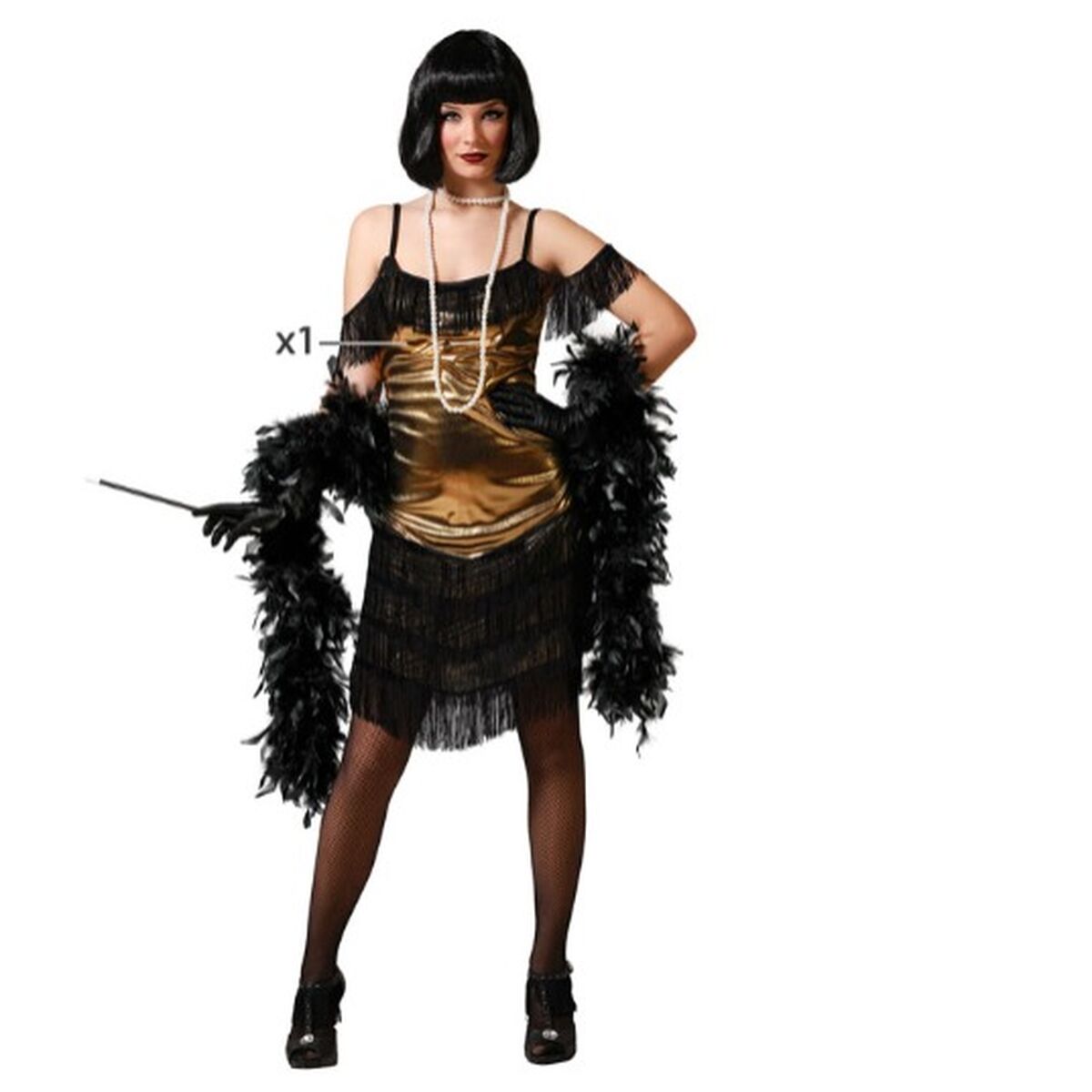 Costume per Adulti Showgirl Donna Taglia:XL - Disponibile in 3-4 giorni lavorativi