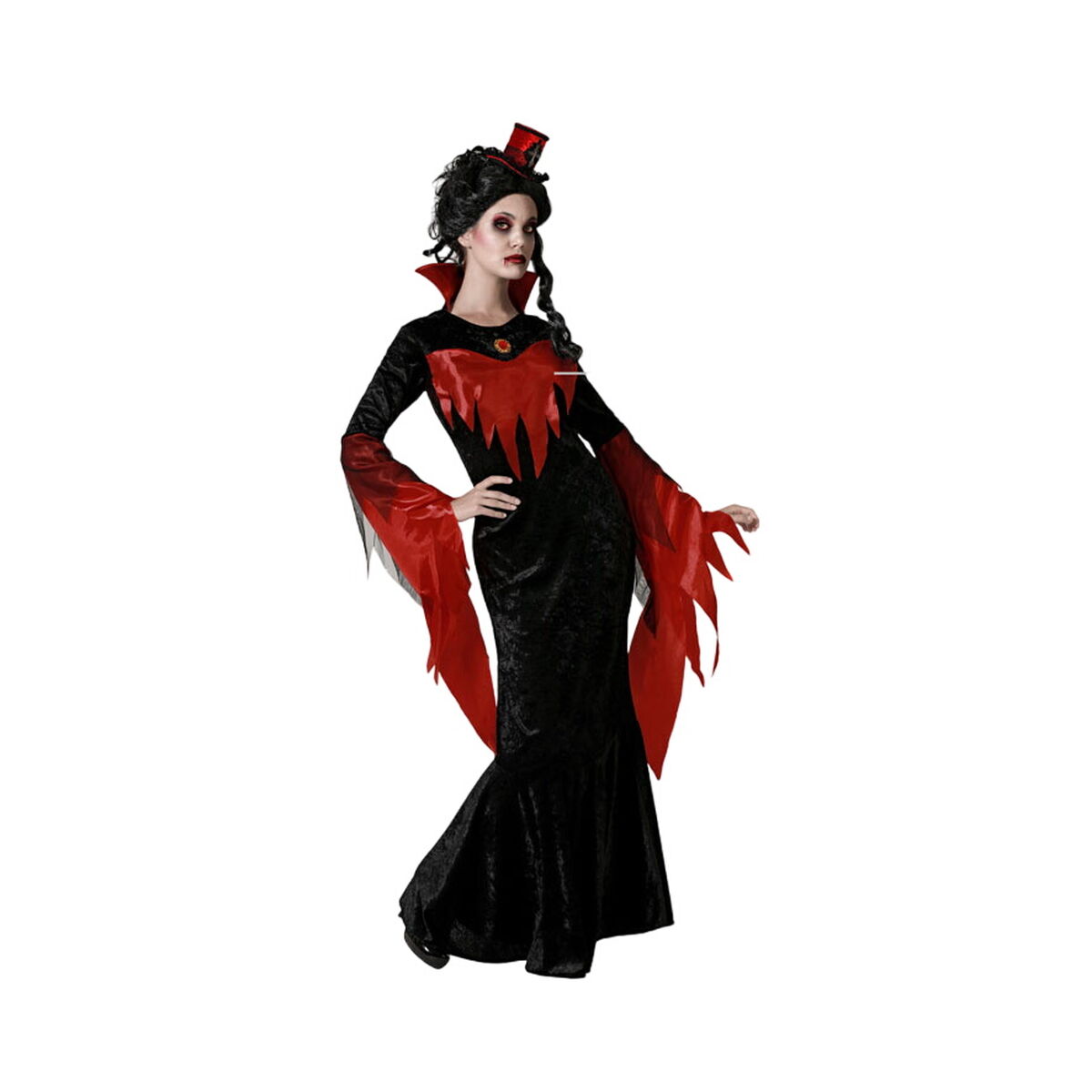 Costume per Adulti Vampiro Donna XS/S - Disponibile in 3-4 giorni lavorativi