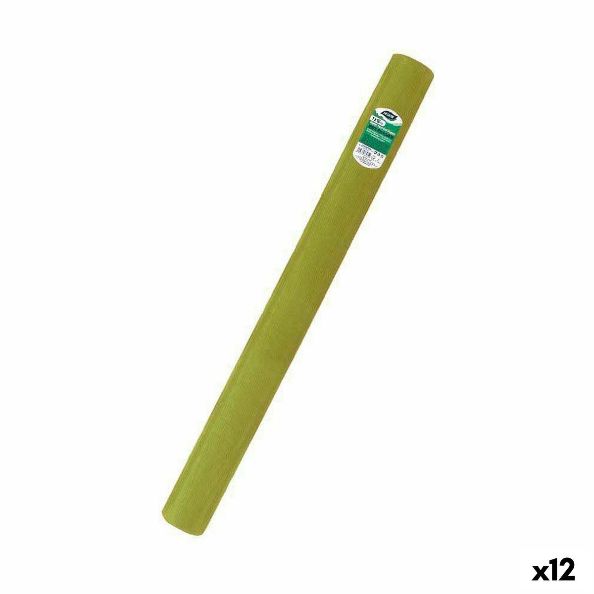 Rotolo di tovaglia Algon Verde limone 1 x 10 m (12 Unità) - Disponibile in 3-4 giorni lavorativi