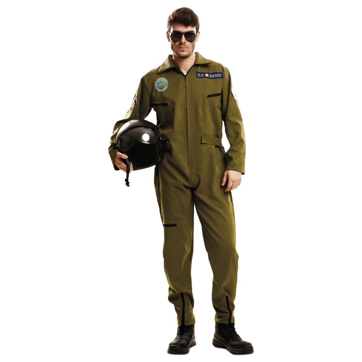 Costume per Adulti My Other Me Top Gun Pilota Aviazione Taglia:XL - Disponibile in 3-4 giorni lavorativi