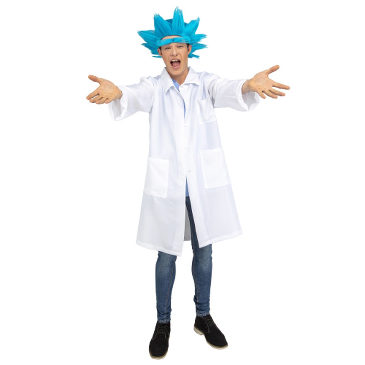 Costume per Adulti My Other Me S Rick & Morty (3 Pezzi) Taglia:S - Disponibile in 3-4 giorni lavorativi