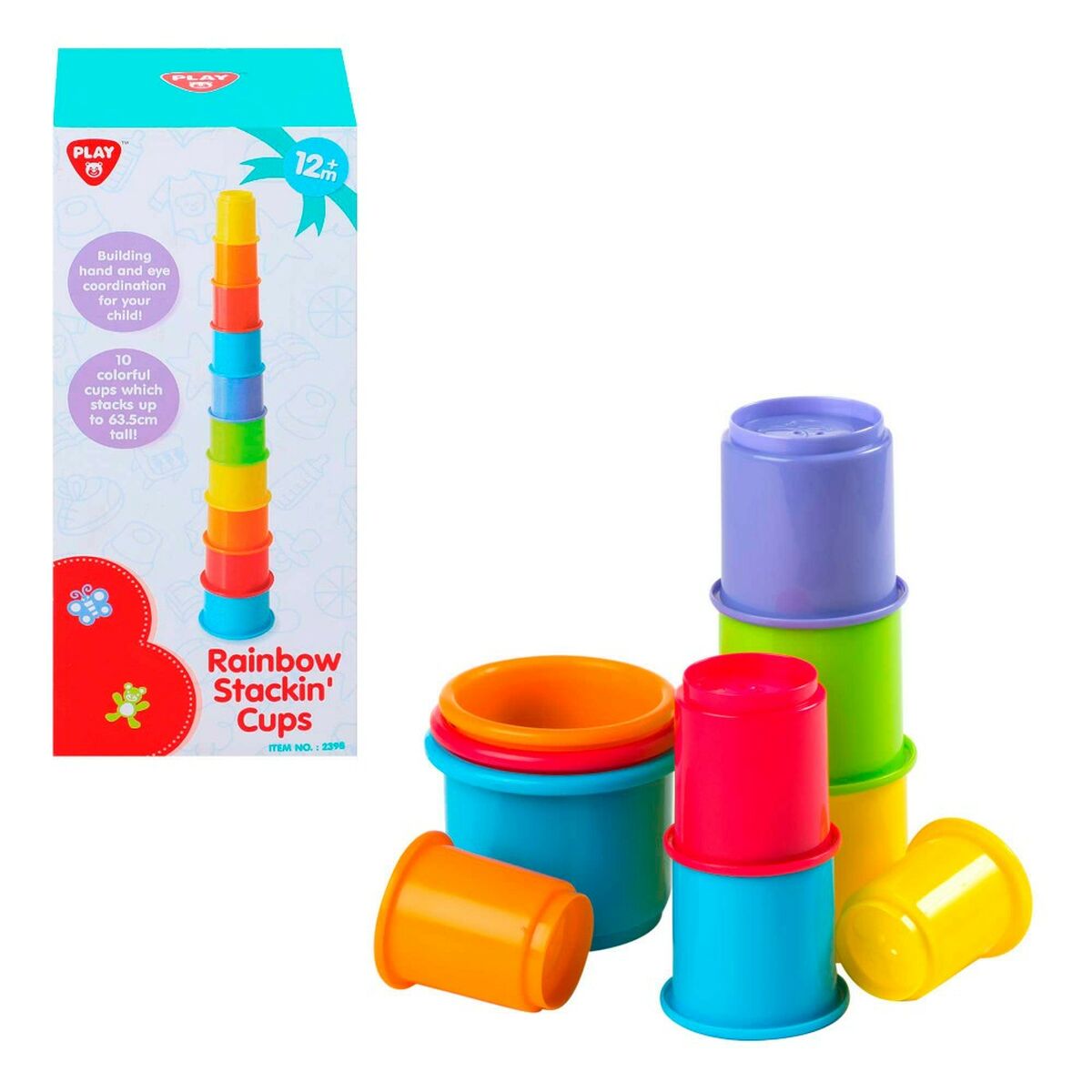 Gioco di Abilità per Bambini PlayGo 10 Pezzi 7 x 27 x 7 cm (6 Unità) - Disponibile in 3-4 giorni lavorativi