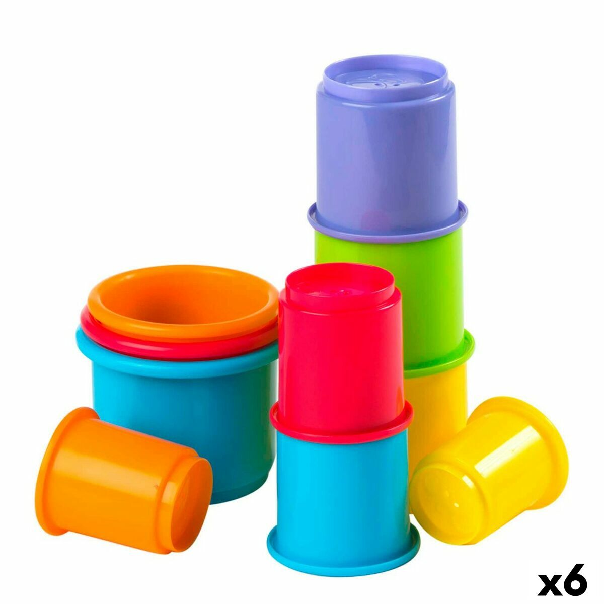 Gioco di Abilità per Bambini PlayGo 10 Pezzi 7 x 27 x 7 cm (6 Unità) - Disponibile in 3-4 giorni lavorativi