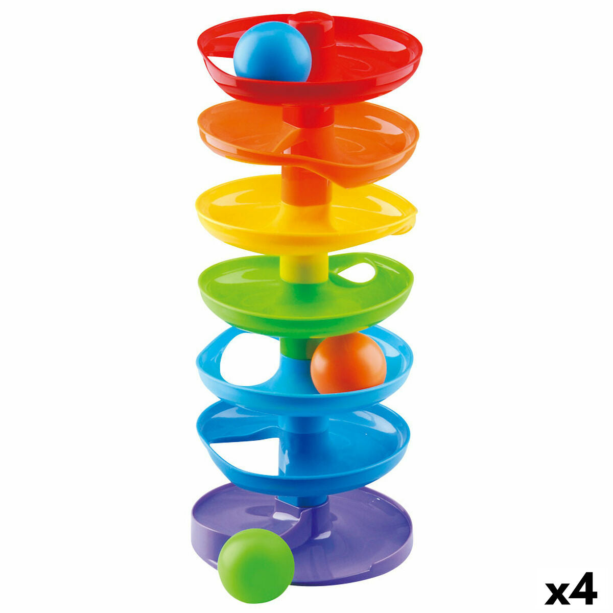 Spirale di Attività PlayGo Rainbow 4 Unità 15 x 37 x 15,5 cm - Disponibile in 3-4 giorni lavorativi