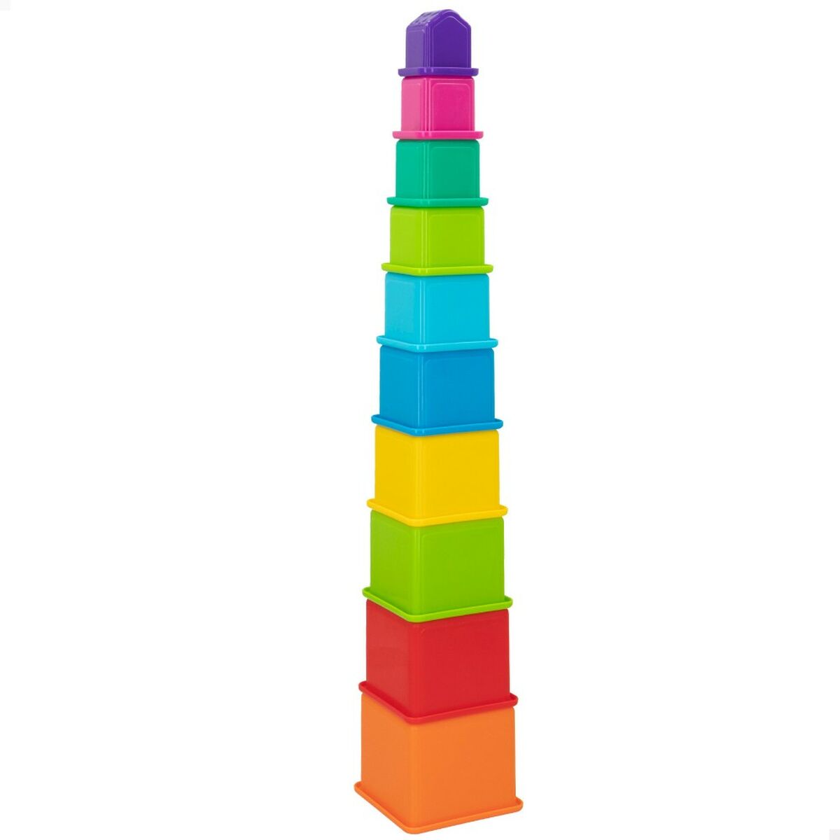 Blocchi Impilabili PlayGo 16 Pezzi 4 Unità 10,5 x 9 x 10,5 cm - Disponibile in 3-4 giorni lavorativi