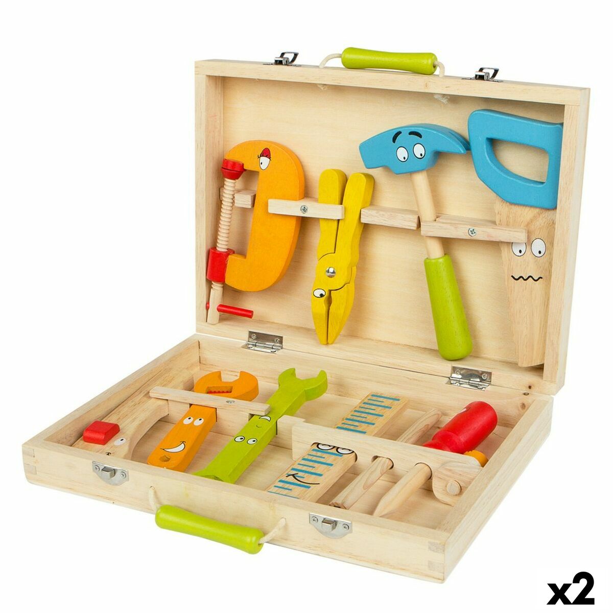 Set attrezzi per bambini Woomax 11 Pezzi 2 Unità - Disponibile in 3-4 giorni lavorativi Woomax