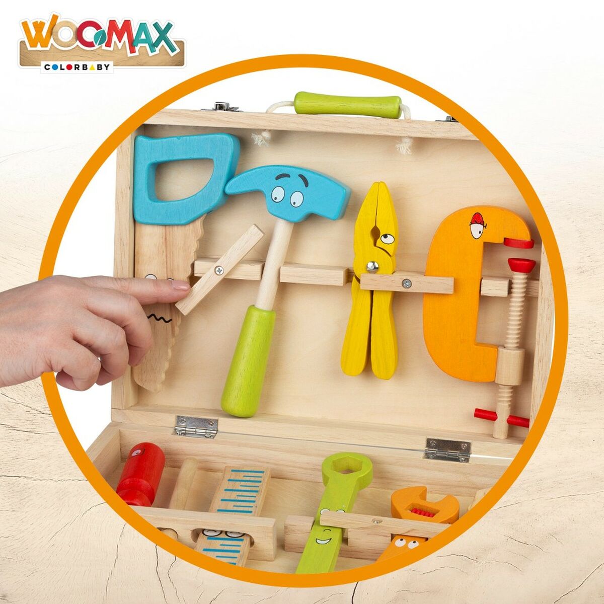 Set attrezzi per bambini Woomax 11 Pezzi 2 Unità - Disponibile in 3-4 giorni lavorativi Woomax