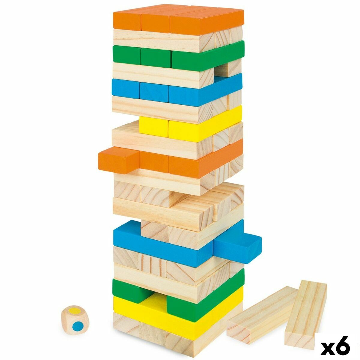 Jenga Woomax (6 Unità) - Disponibile in 3-4 giorni lavorativi