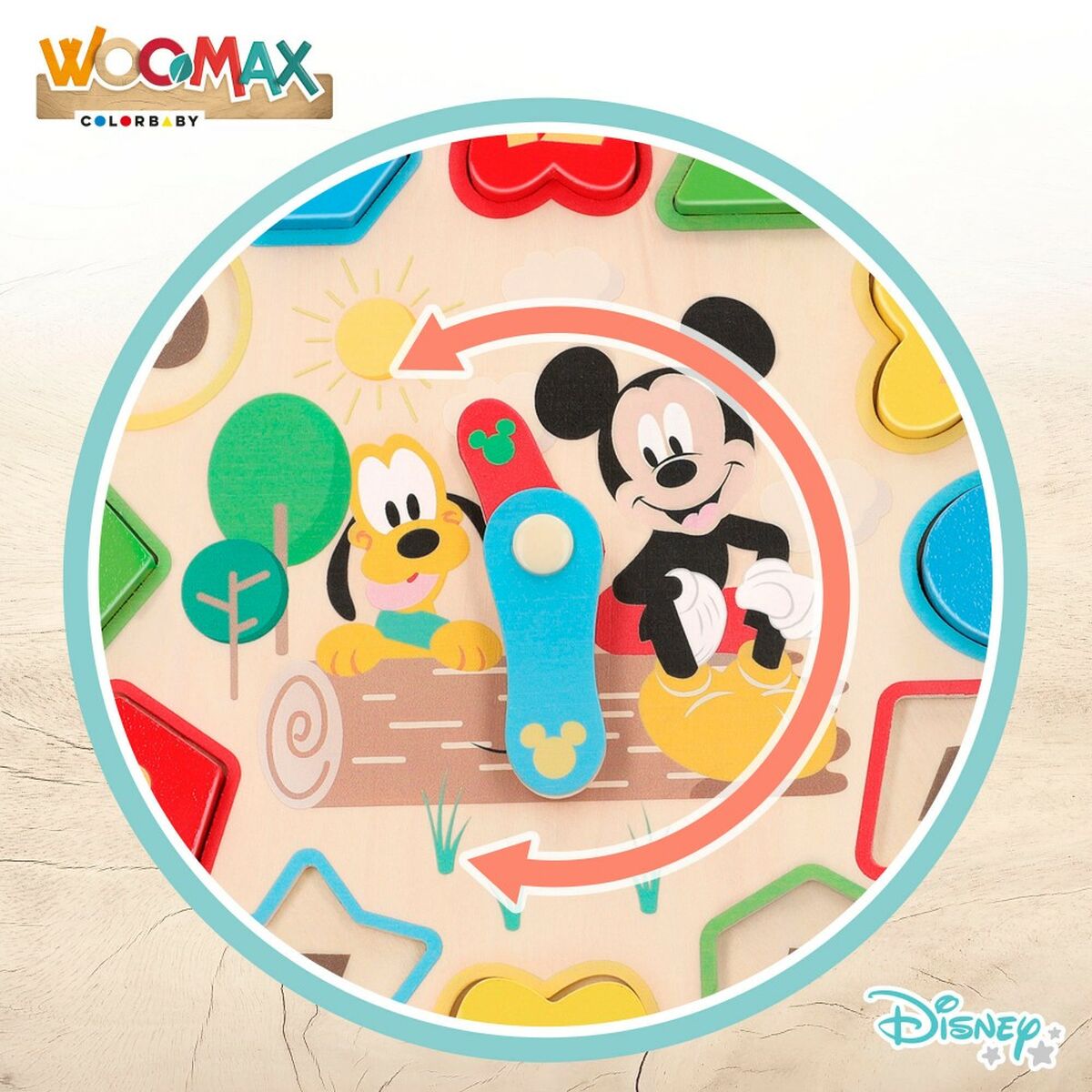 Gioco Educativo Disney Orologio (6 Unità) - Disponibile in 3-4 giorni lavorativi