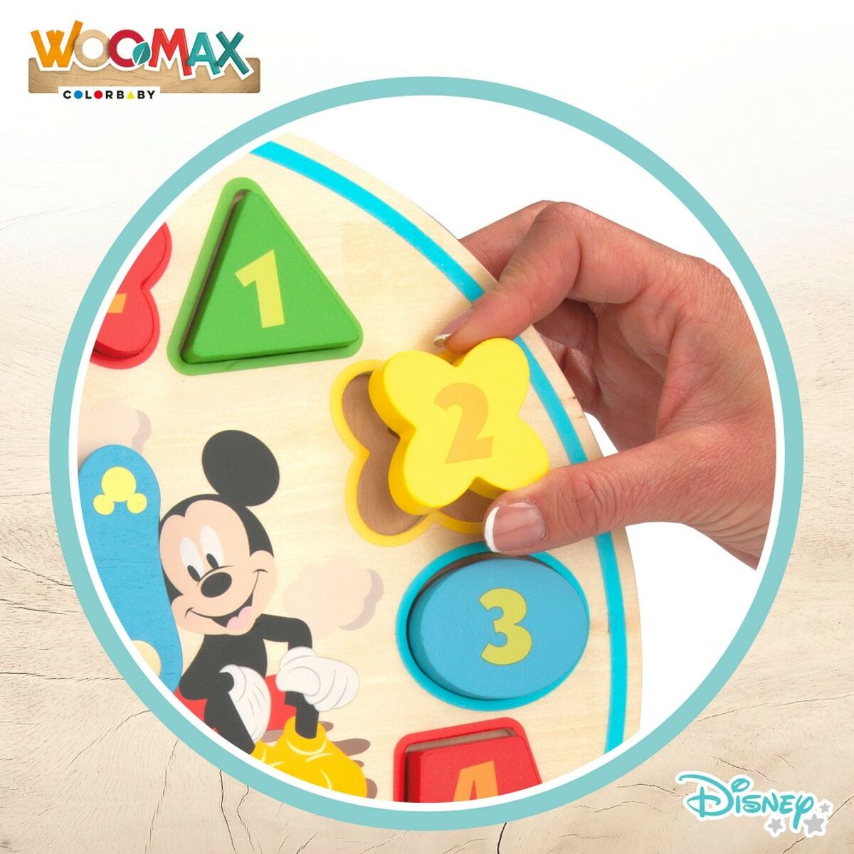 Gioco Educativo Disney Orologio (6 Unità) - Disponibile in 3-4 giorni lavorativi