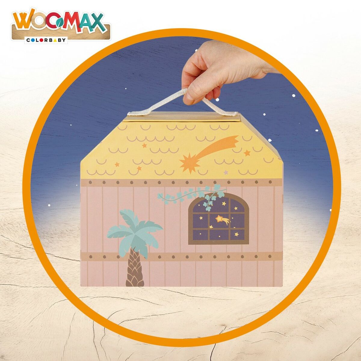 Presepe di Natale Woomax 15 Pezzi 24,5 x 20,5 x 24,5 cm (6 Unità) - Disponibile in 3-4 giorni lavorativi