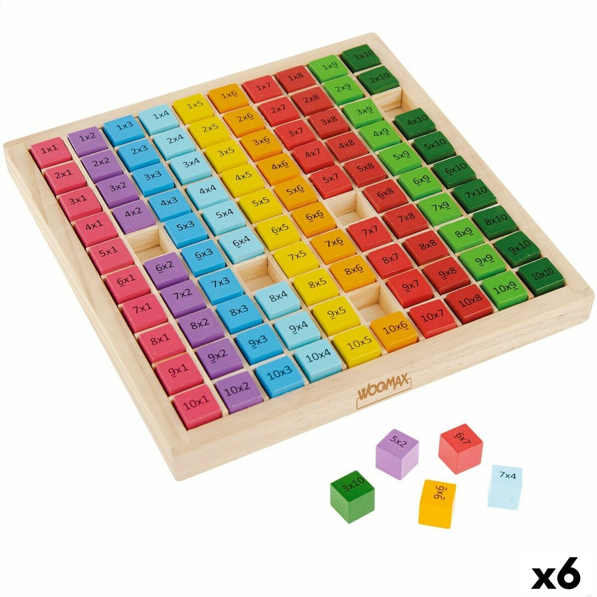 Gioco di abilità Woomax 101 Pezzi 19 x 2 x 19 cm (6 Unità) - Disponibile in 3-4 giorni lavorativi