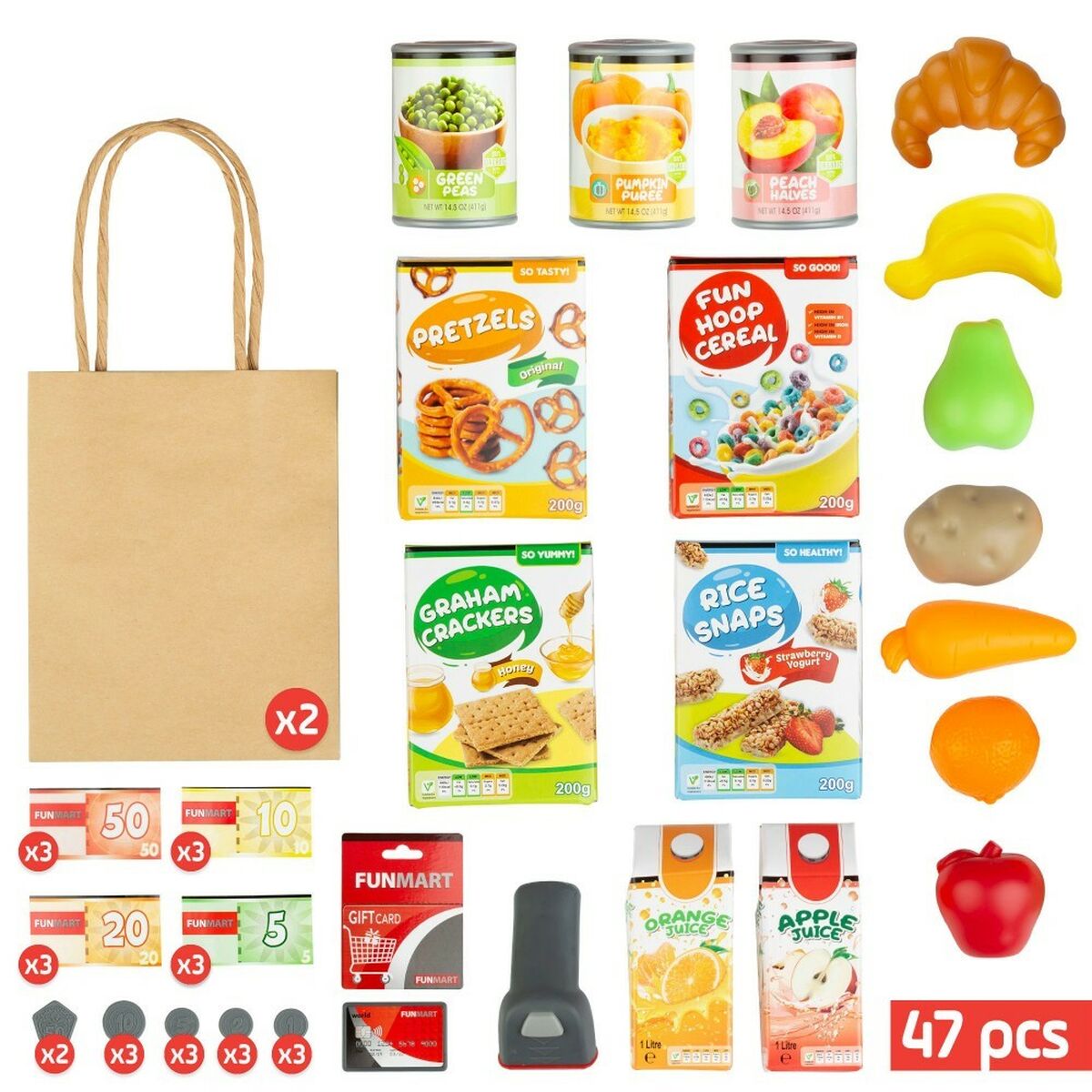 Supermercato di Giocattoli Funville Funmart 55,5 x 75 x 29 cm - Disponibile in 3-4 giorni lavorativi