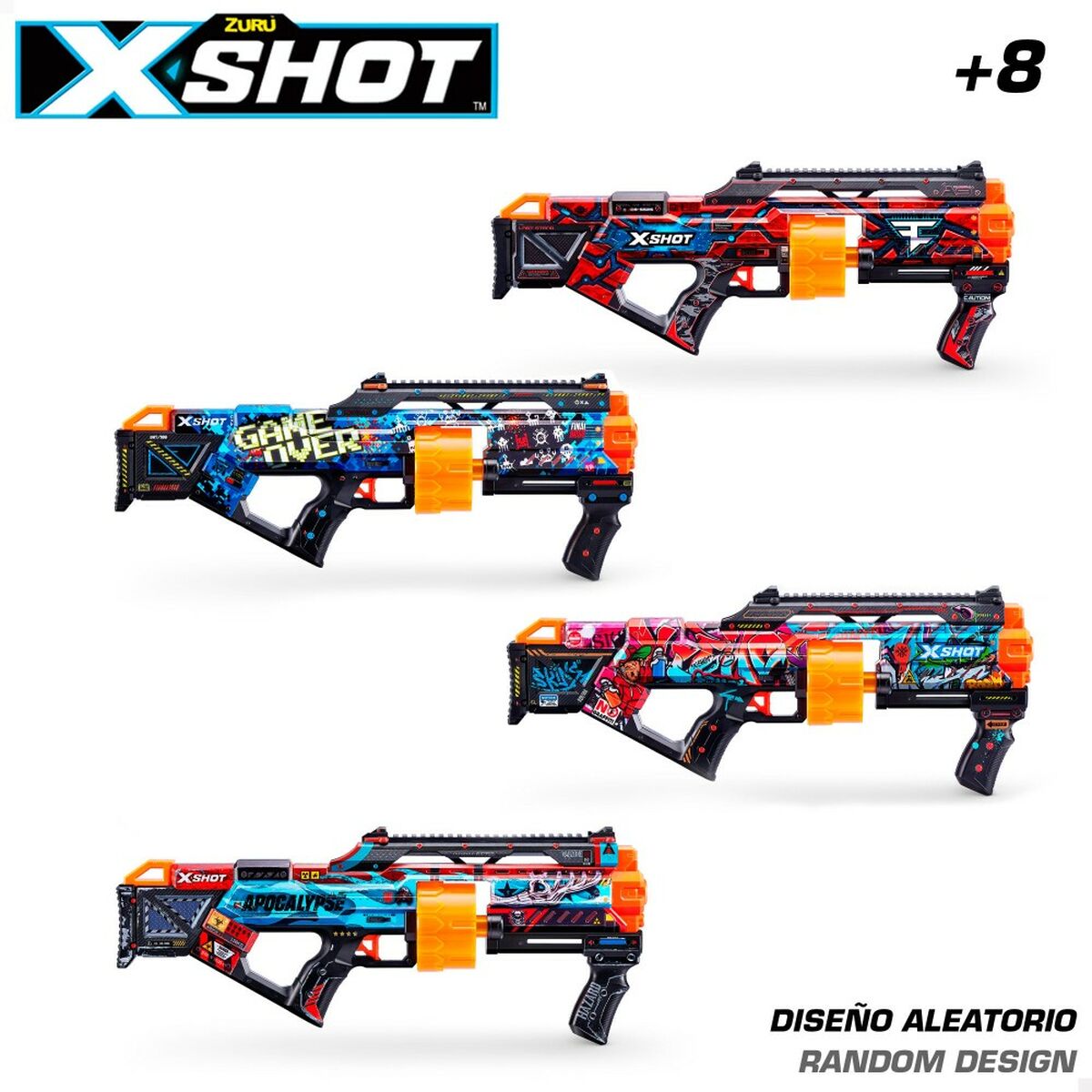 Pistola a Freccette Zuru X-Shot Last Stand - Disponibile in 3-4 giorni lavorativi