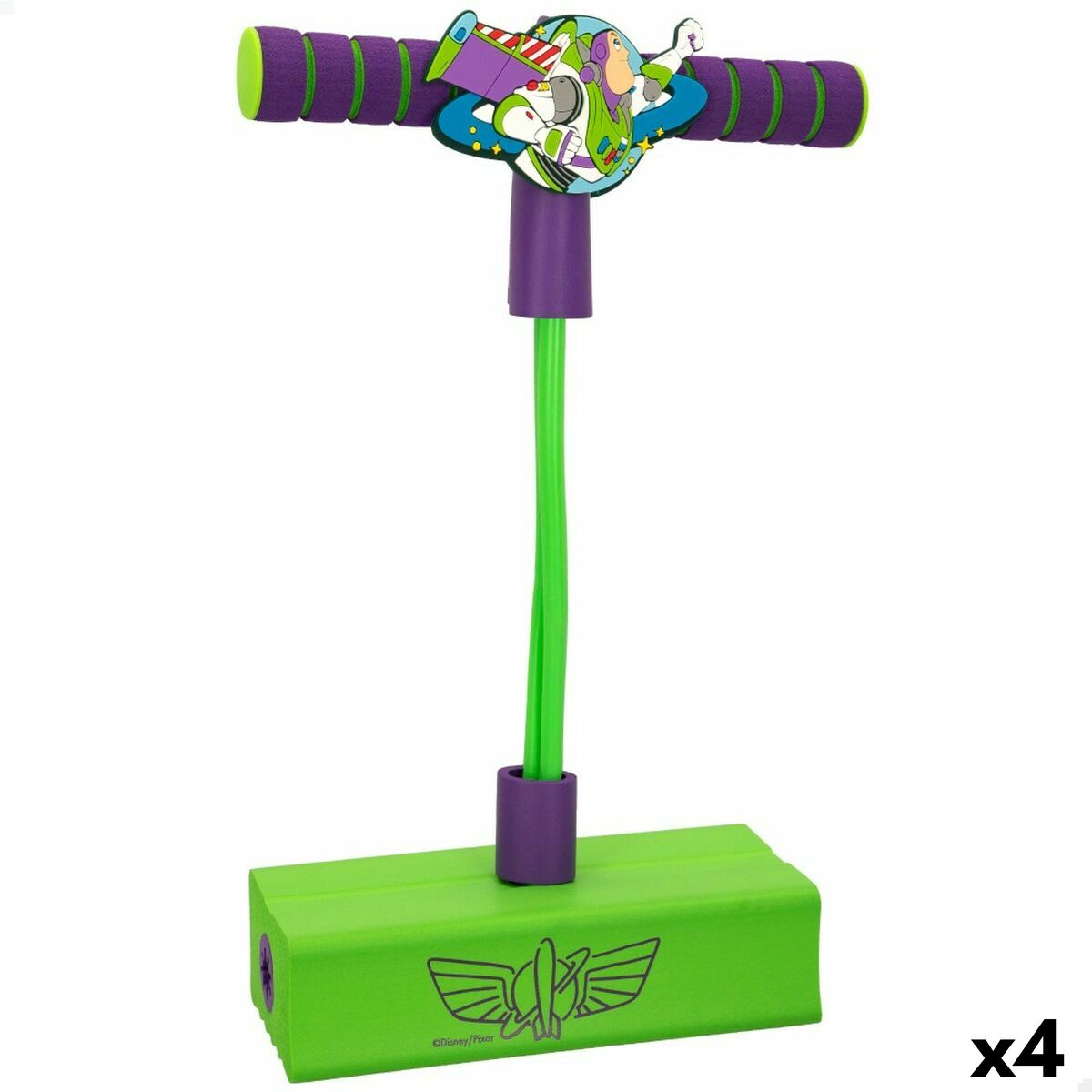 Pogo jumper Toy Story 3D Verde Per bambini (4 Unità) - Disponibile in 3-4 giorni lavorativi