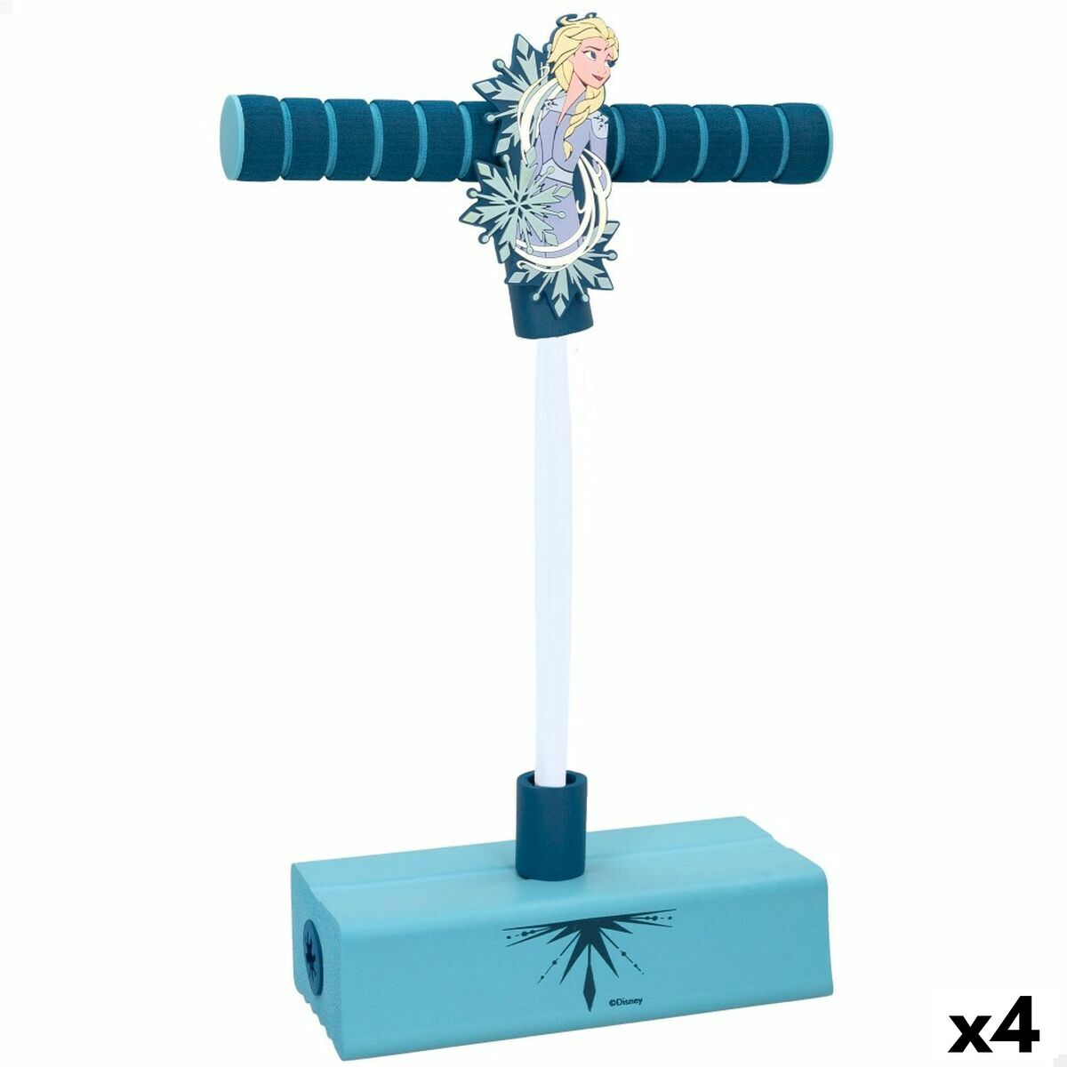 Pogo jumper Frozen 3D Azzurro Per bambini (4 Unità) - Disponibile in 3-4 giorni lavorativi