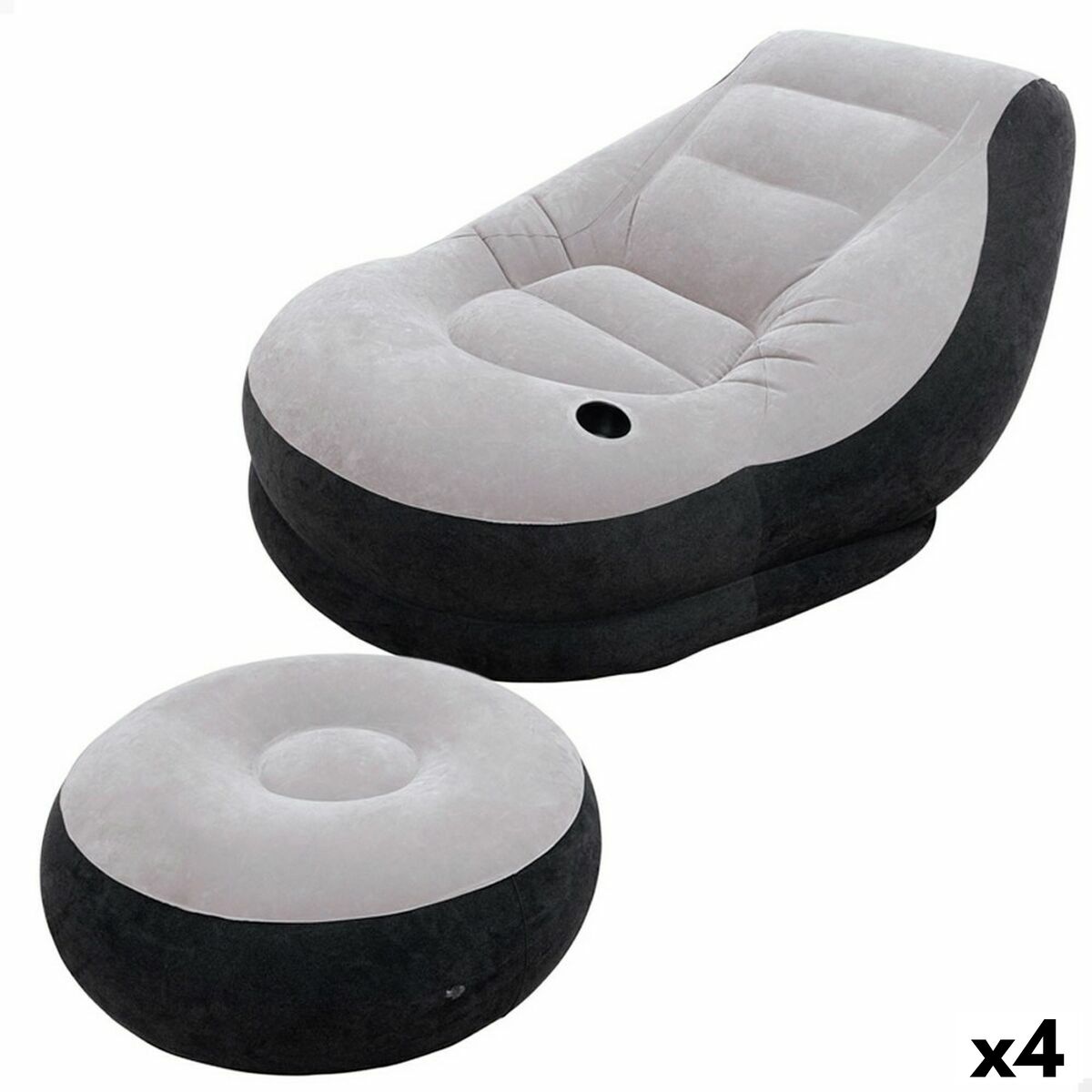 Poltrona Gonfiabile Intex ULTRA LOUNGE 99 x 76 x 130 cm (4 Unità) - Disponibile in 3-4 giorni lavorativi