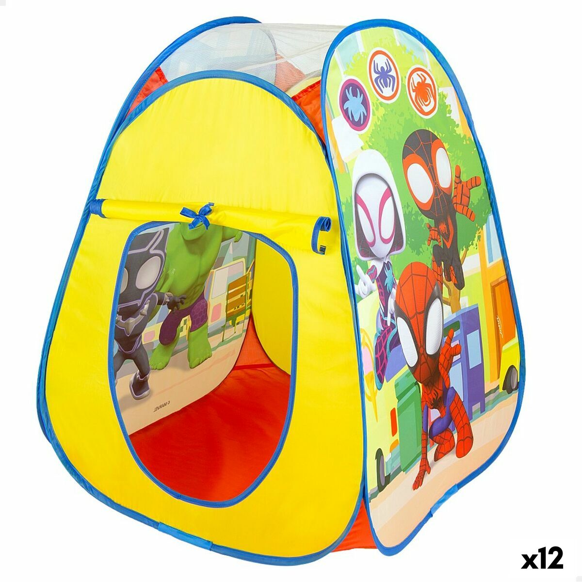 Tenda da Campeggio Spidey Pop Up 75 x 90 x 75 cm 12 Unità - Disponibile in 3-4 giorni lavorativi