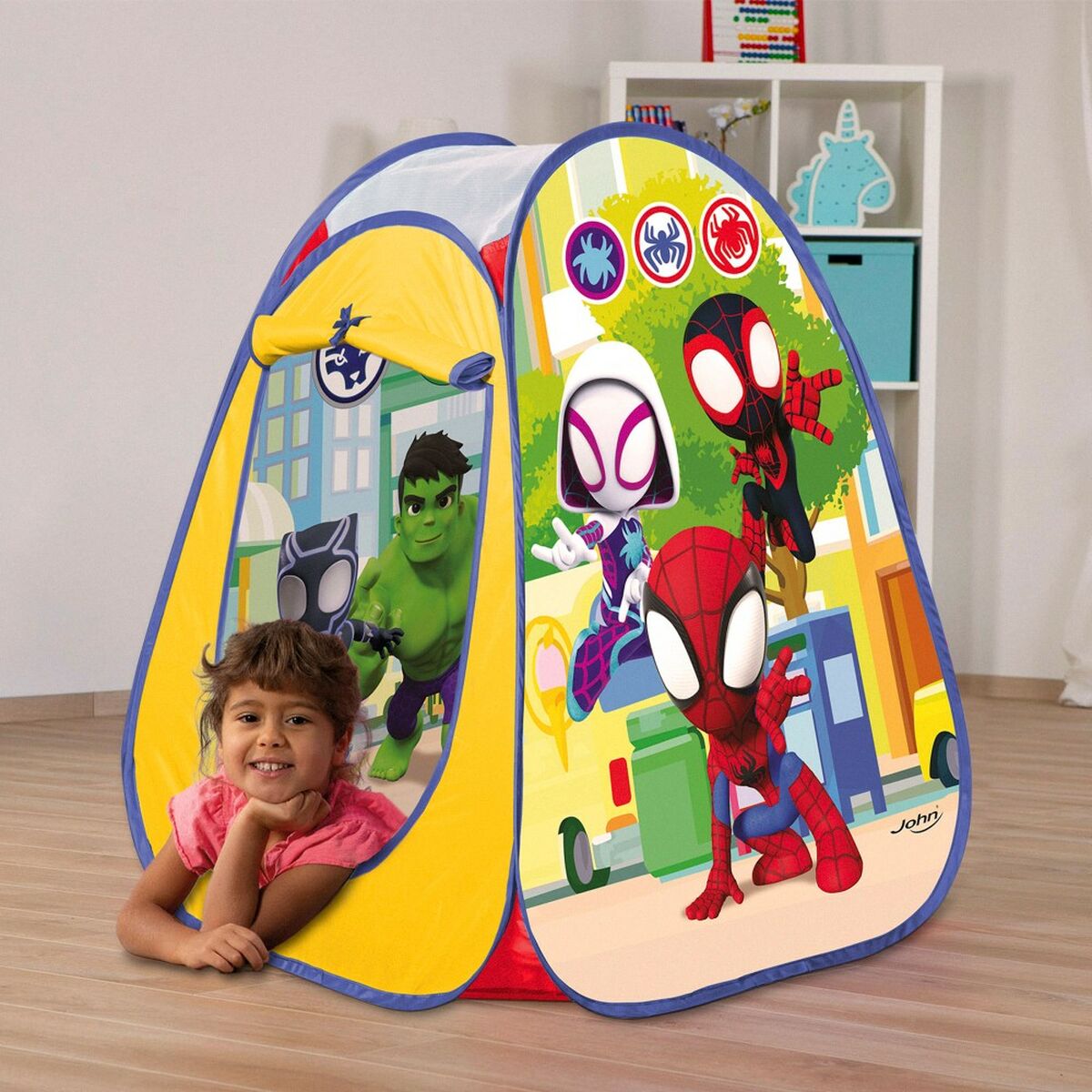 Tenda da Campeggio Spidey Pop Up 75 x 90 x 75 cm 12 Unità - Disponibile in 3-4 giorni lavorativi