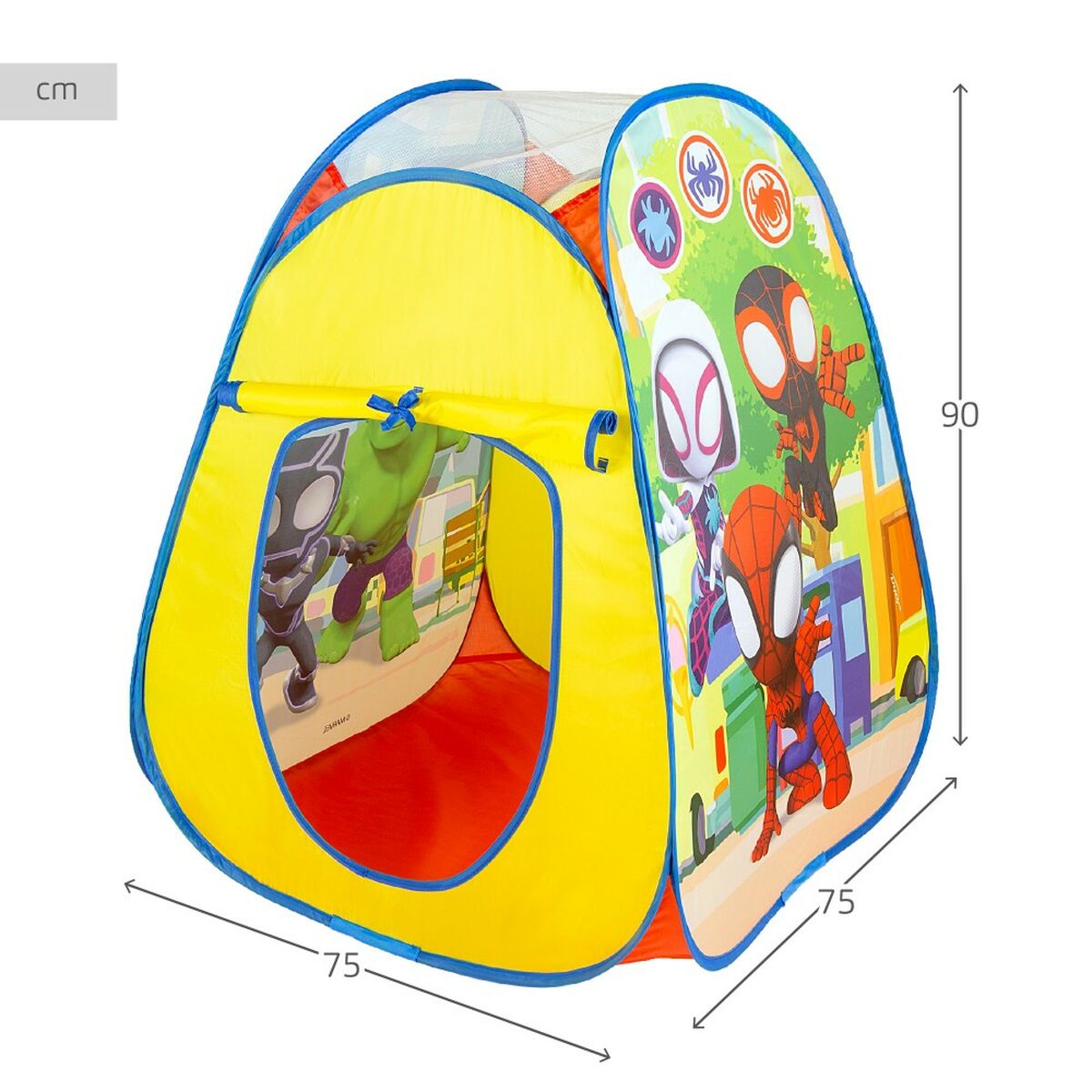 Tenda da Campeggio Spidey Pop Up 75 x 90 x 75 cm 12 Unità - Disponibile in 3-4 giorni lavorativi