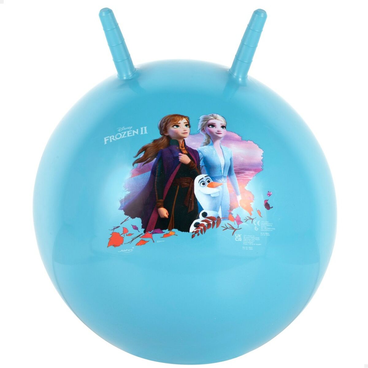 Palla che salta Frozen  45 cm Azzurro (10 Unità) - Disponibile in 3-4 giorni lavorativi