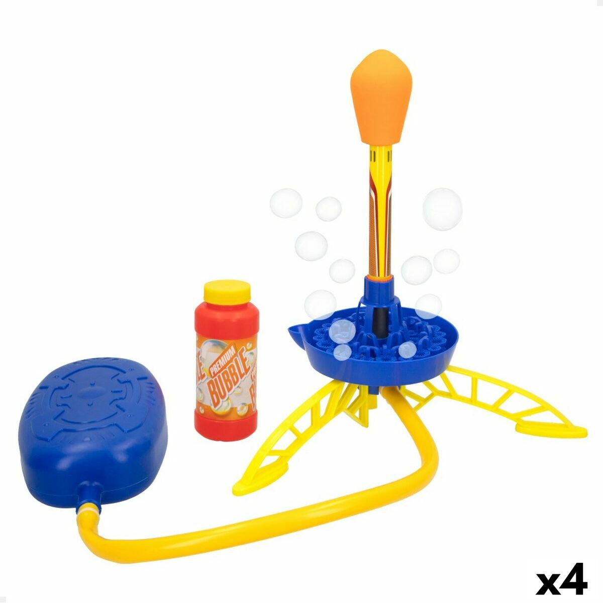 Gioco di Bolle di Sapone Razzo 237 ml 90 x 32 x 31 cm (4 Unità) - Disponibile in 3-4 giorni lavorativi