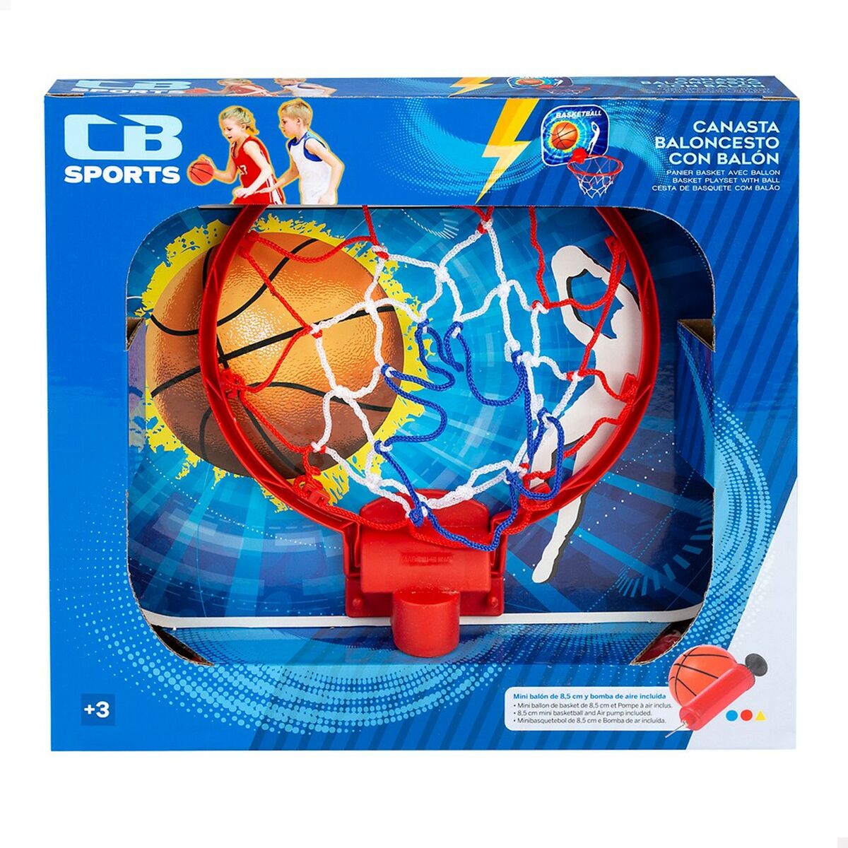 Cestello da Basket Colorbaby Mini 31 x 35 x 21 cm - Disponibile in 3-4 giorni lavorativi Colorbaby