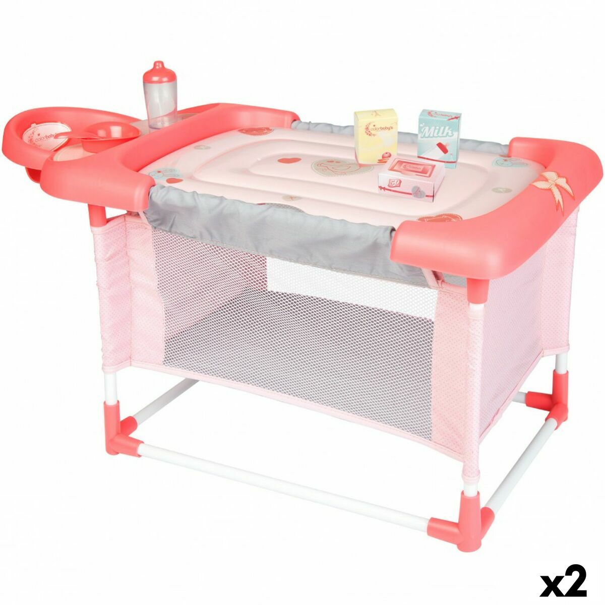 Fasciatoio per Bambole Colorbaby 3 in 1 68 x 32,5 x 34 cm 2 Unità - Disponibile in 3-4 giorni lavorativi Colorbaby