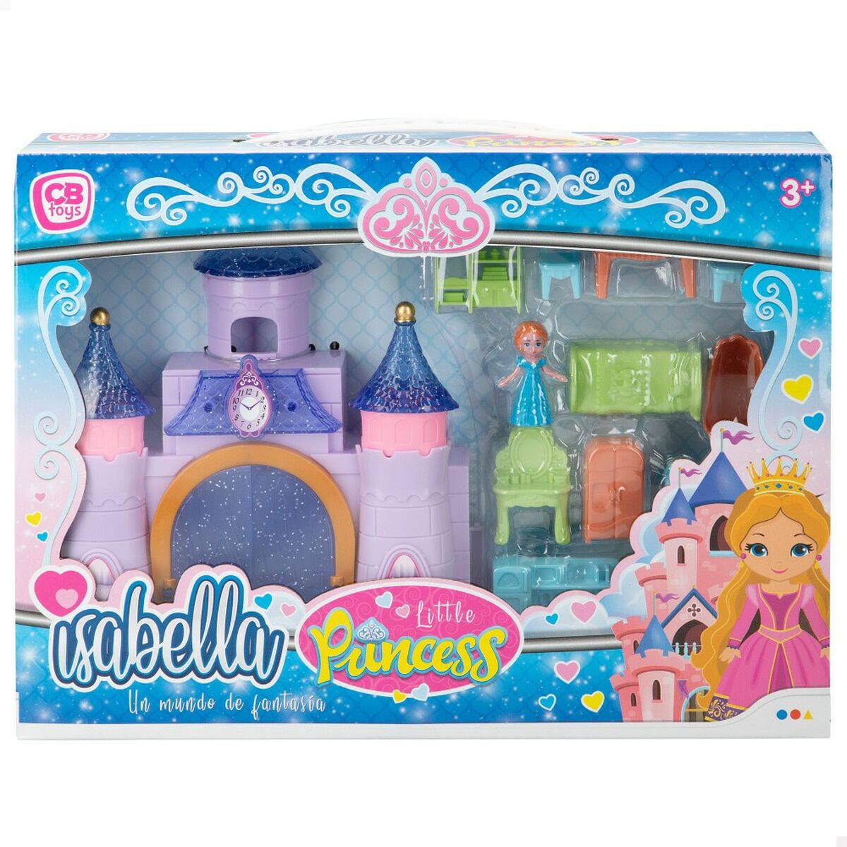 Castello Colorbaby Isabella Little Princess 6 Unità - Disponibile in 3-4 giorni lavorativi Colorbaby