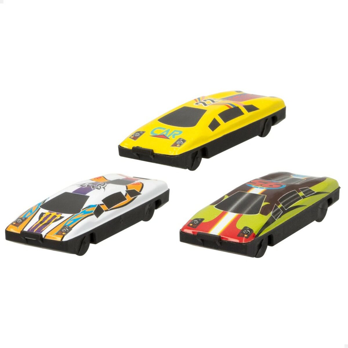 Playset di Veicoli Speed & Go 7,5 x 2 x 3 cm (6 Unità) - Disponibile in 3-4 giorni lavorativi