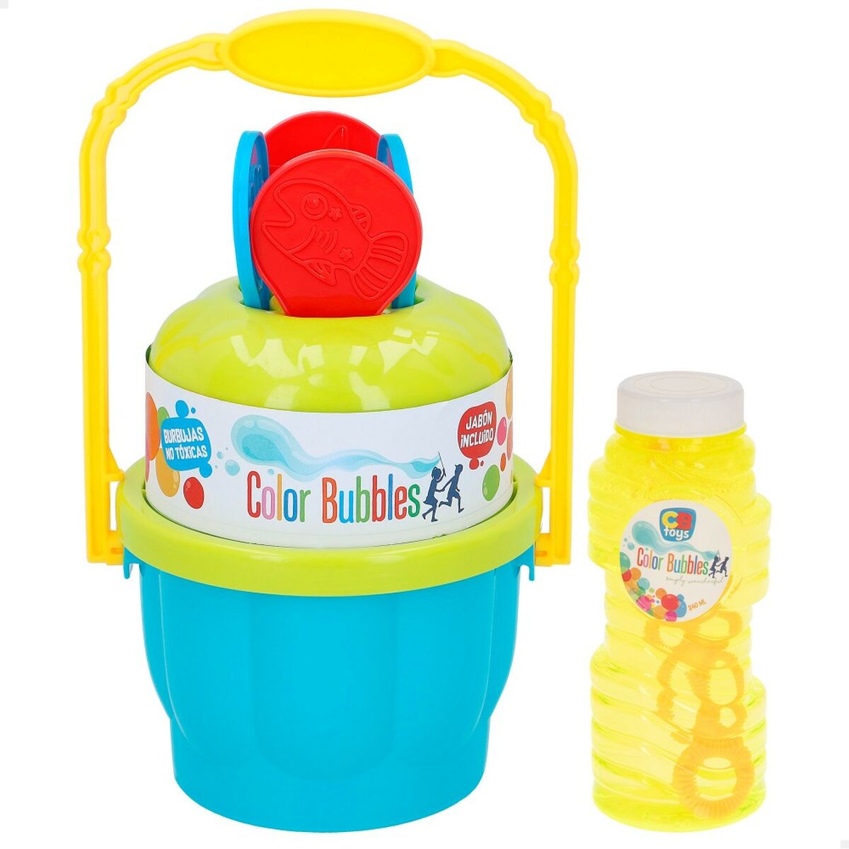 Gioco di Bolle di Sapone Colorbaby 240 ml 17,5 x 28 x 13,5 cm (6 Unità) - Disponibile in 3-4 giorni lavorativi