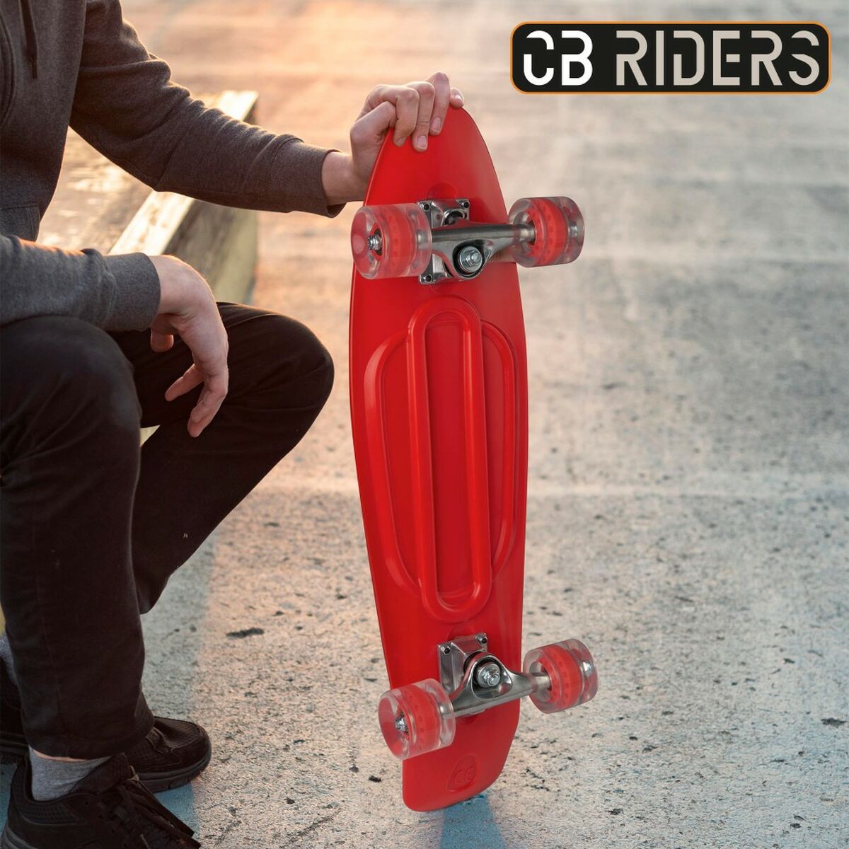 Skateboard Colorbaby Rosso (2 Unità) - Disponibile in 3-4 giorni lavorativi