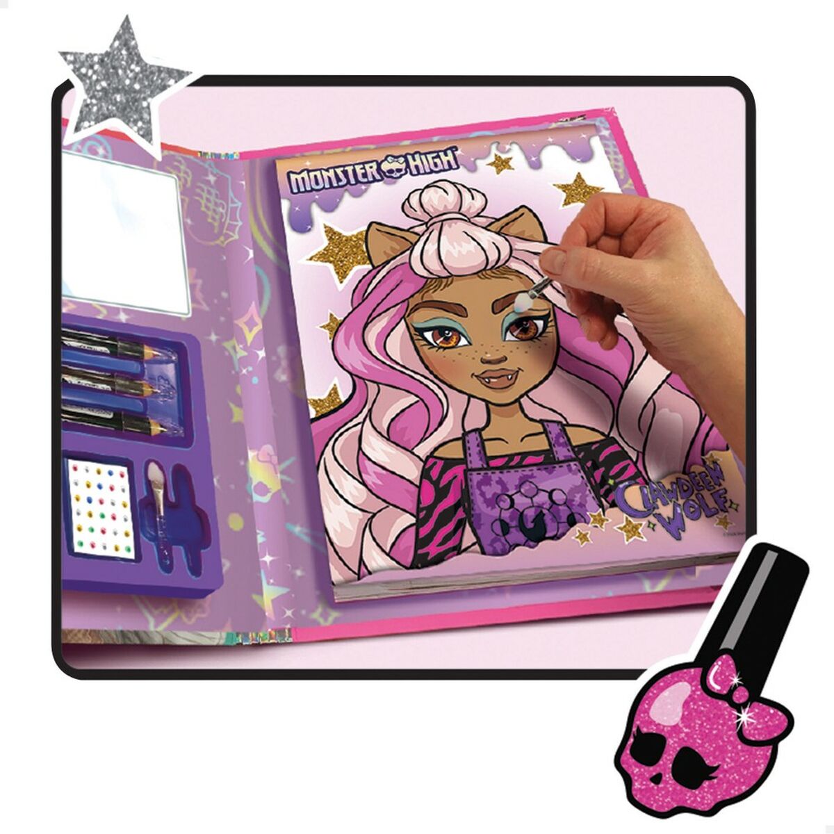 Set di Trucchi per Bambini Monster High (6 Unità) - Disponibile in 3-4 giorni lavorativi