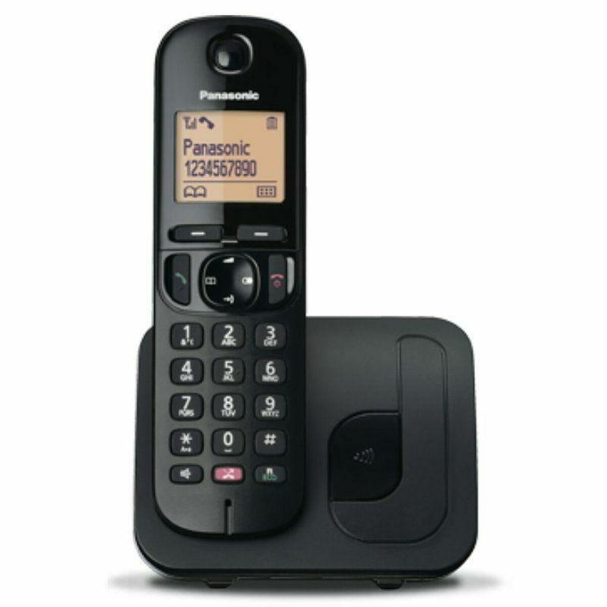 Telefono Senza Fili Panasonic KX-TGC250SPB Nero 1,6" - Disponibile in 3-4 giorni lavorativi