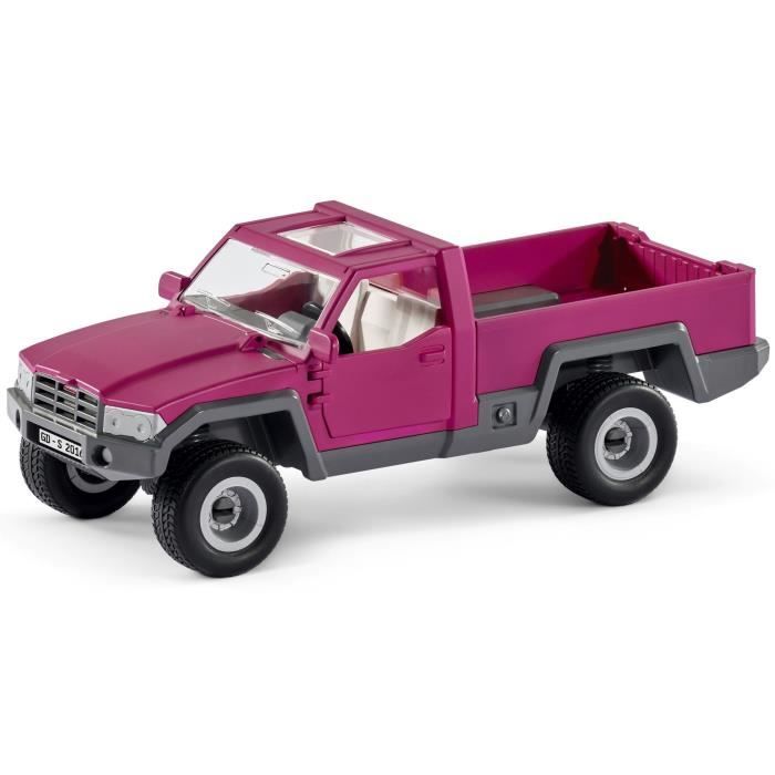 SCHLEICH - Pick-up con rimorchio per cavalli - 42346 - Gamma Horse Club - Disponibile in 3-4 giorni lavorativi