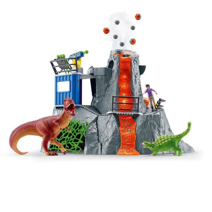 SCHLEICH - Spedizione nel grande vulcano - 42564 - Gamma Dinosauri - Disponibile in 3-4 giorni lavorativi