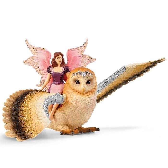 SCHLEICH - Gufo elfo glitterato V2 - 70789 - Gamma Bayala - Disponibile in 3-4 giorni lavorativi