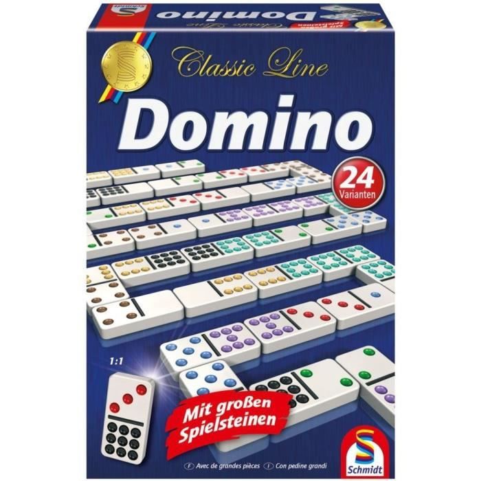 Linea classica - Domino - Schmidt Spiele - Disponibile in 3-4 giorni lavorativi