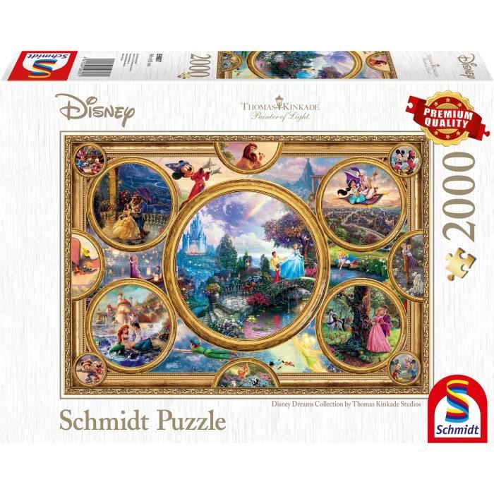 Puzzle Disney Dreams Collection, 2000 pezzi - Disponibile in 3-4 giorni lavorativi