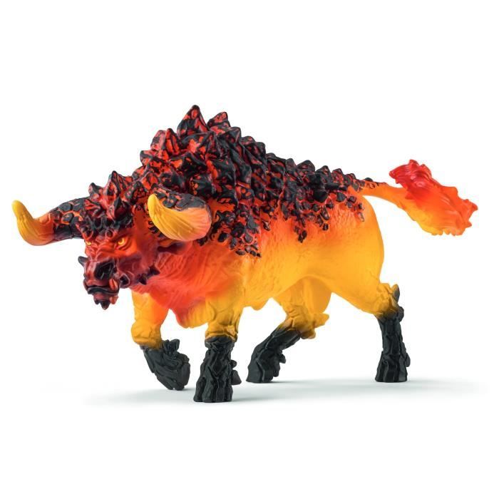 Figura del toro di fuoco, Schleich 42493 Creature Eldrador, 7 anni - Disponibile in 3-4 giorni lavorativi