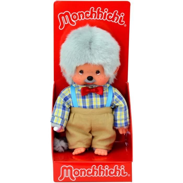 Monchhichi - peluche - Papi 20 cm - Disponibile in 3-4 giorni lavorativi