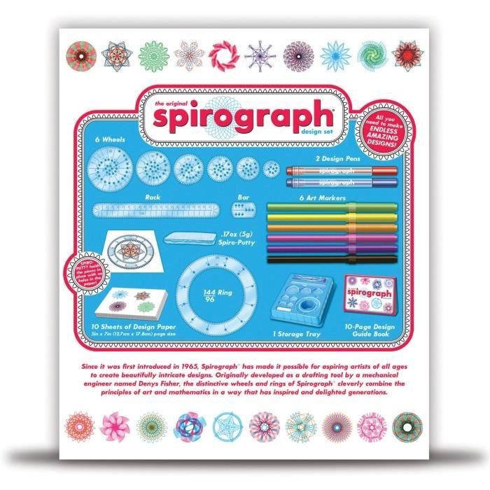 La scatola da disegno - SPIROGRAFO - Disponibile in 3-4 giorni lavorativi