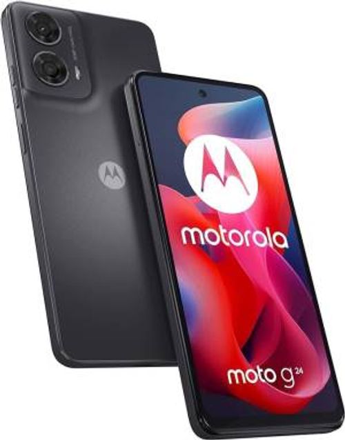 Motorola Moto G24 4+128GB 6.56" Matte Charcoal EU - Disponibile in 2-3 giorni lavorativi