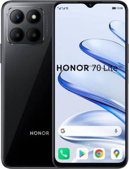 Honor 70 Lite 4+128GB 6.5" 5G Midnight Black EU - Disponibile in 2-3 giorni lavorativi