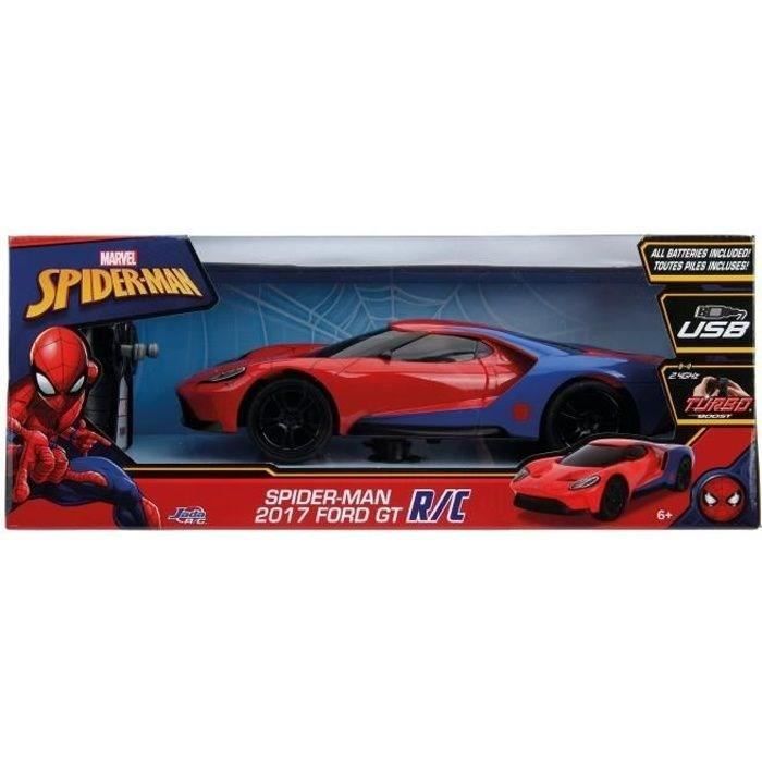 Auto radiocomandata Ford GT Spiderman 1/16 - Simba Dickie Group - Disponibile in 3-4 giorni lavorativi